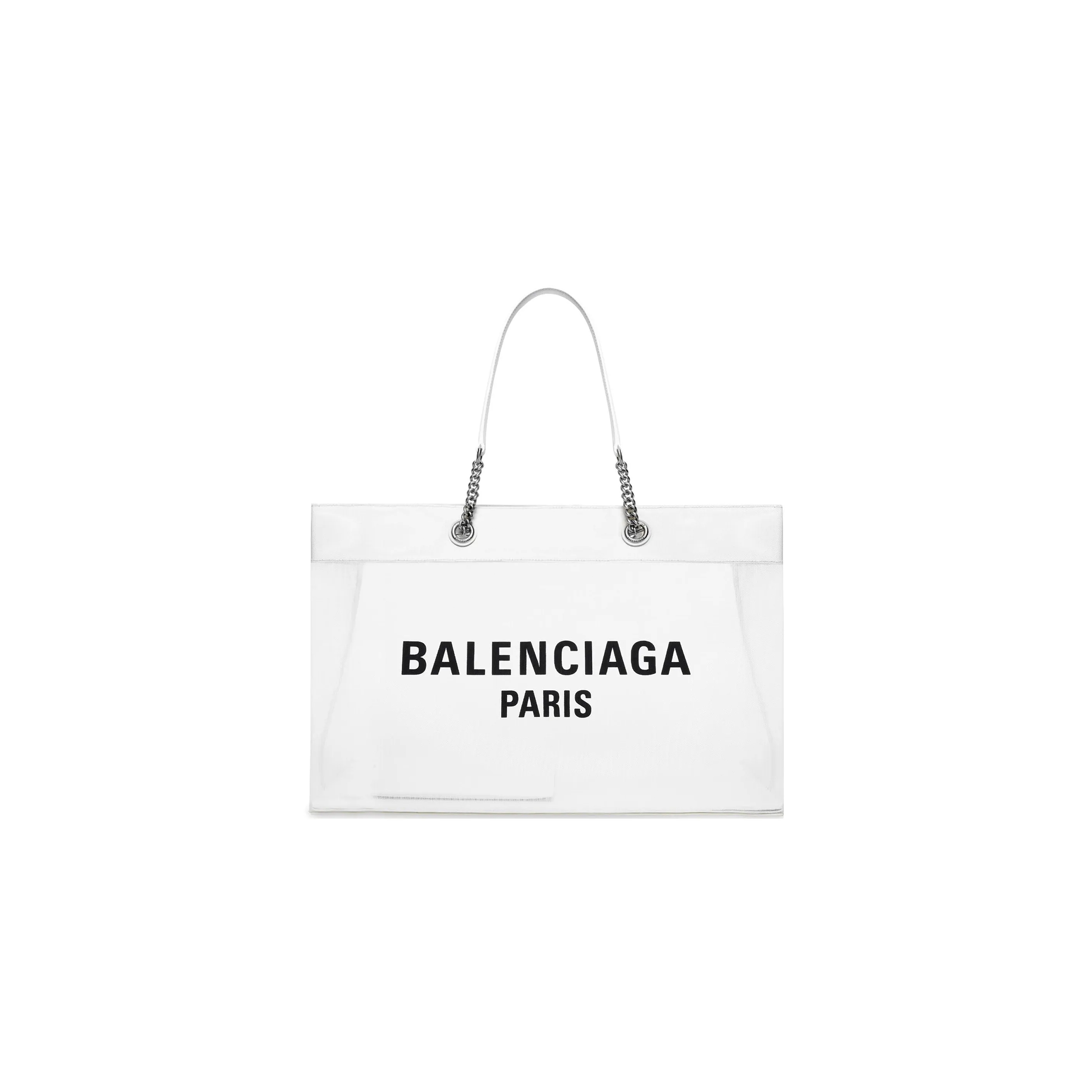 Ba1en*iaga women''s duty free tote bag large in white 7416052aadb9060 (47*33*16cm)